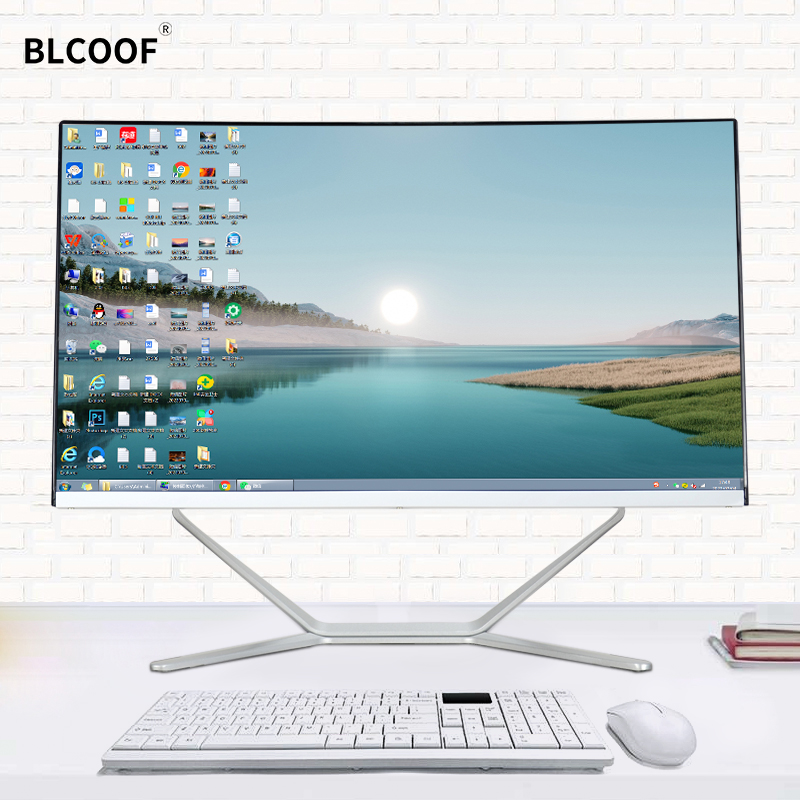 Pc Gaming All In One - Zakrzywiony ekran komputerowa POS wszystko w