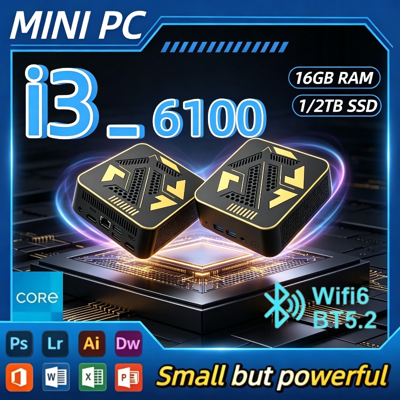 Pc Gaming I3 - Potężny mini system gamingowy z procesorem
