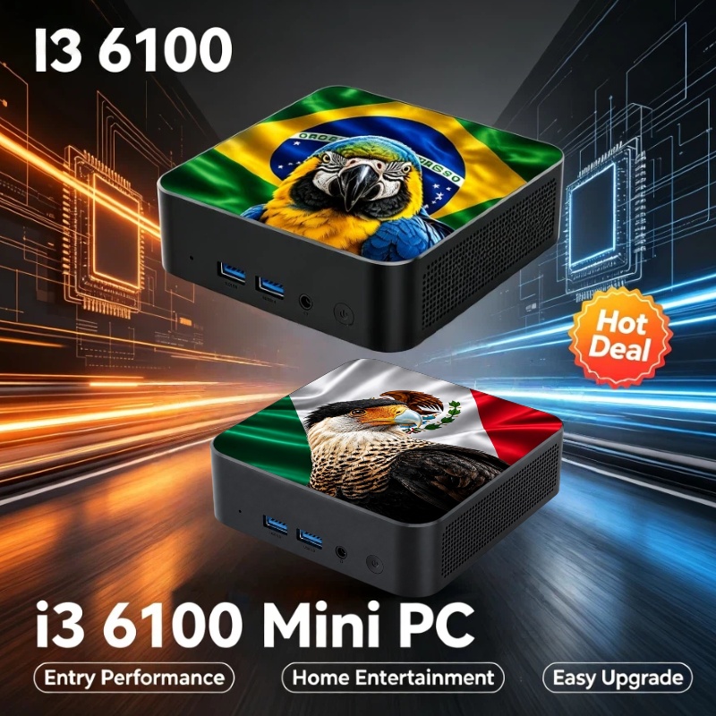 Pc Gaming New - Przenośny komputer do gier, mocny, flaga