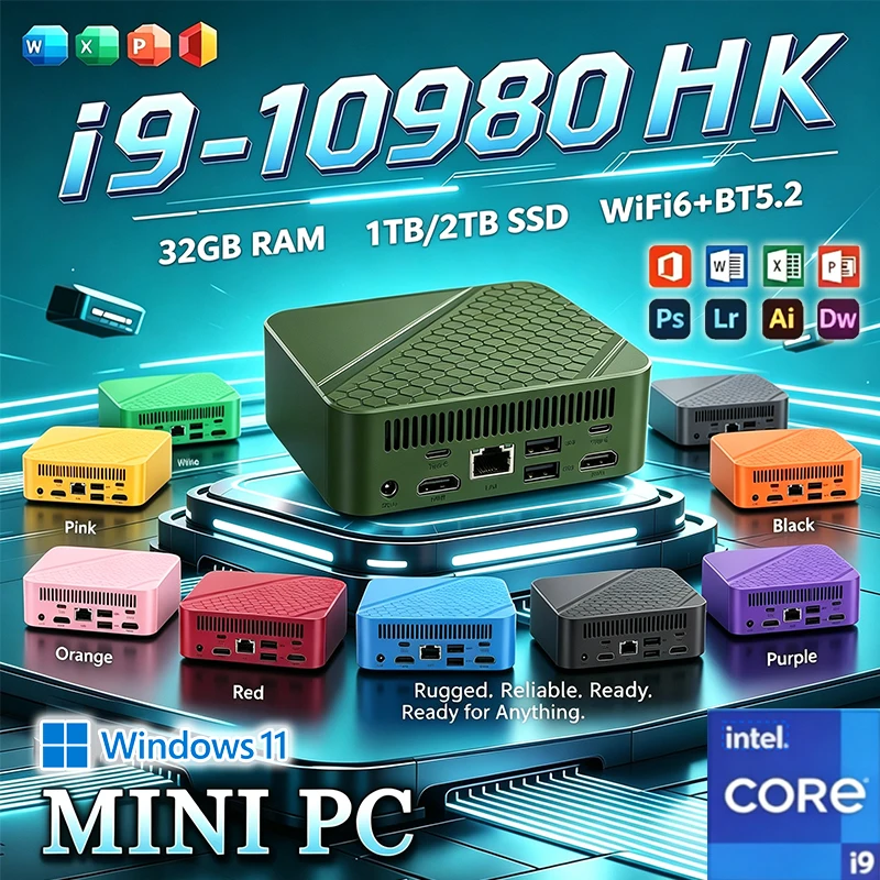 Pc Gaming I3 - Mini PC gamingowy Intel Core i9