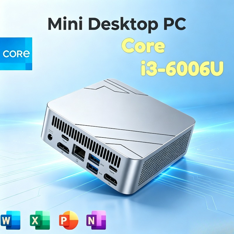Pc Gaming I3 - Mini PC Core i3-6006U, 16 GB