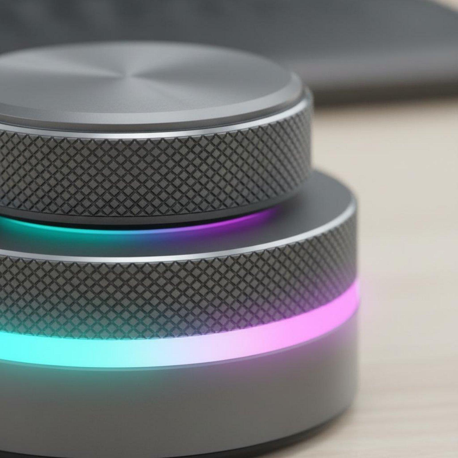 No Rgb Gaming Pc - Aluminiowy pokrętło głośności Bluetooth RGB, obrotowy