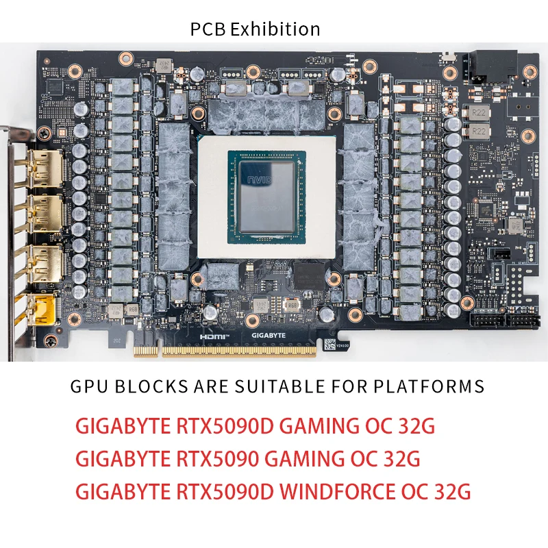 Bykski N-GV5090DWF-X Blok GPU  – Pc Gaming Graphics Card recenzja i cena