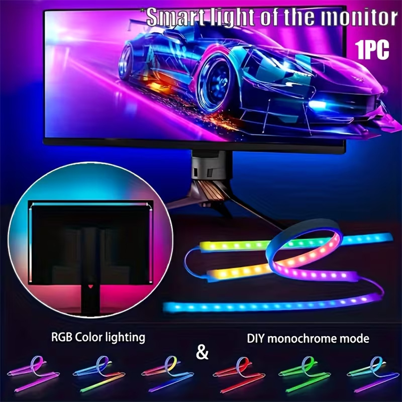 Taśma LED RGB do gier, podświe – No Rgb Gaming Pc recenzja i cena