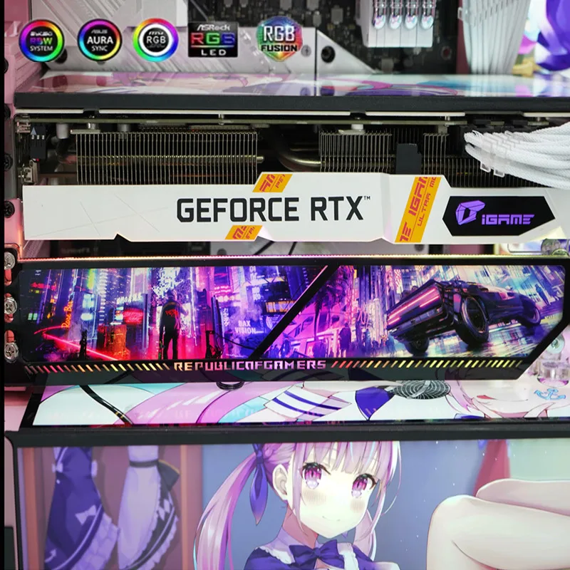 Uchwyt karty graficznej ARGB,  – Pc Gaming Graphics Card recenzja i cena