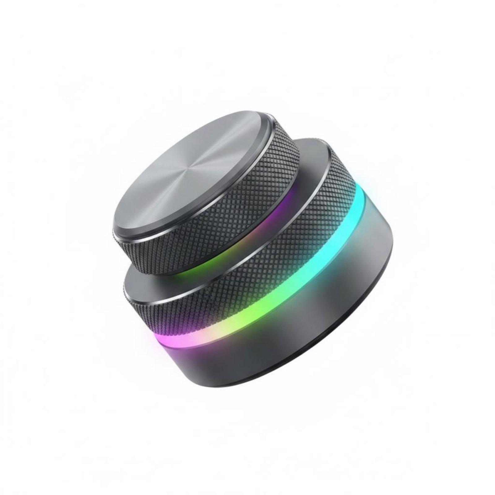 Aluminiowy pokrętło głośności  – No Rgb Gaming Pc recenzja i cena