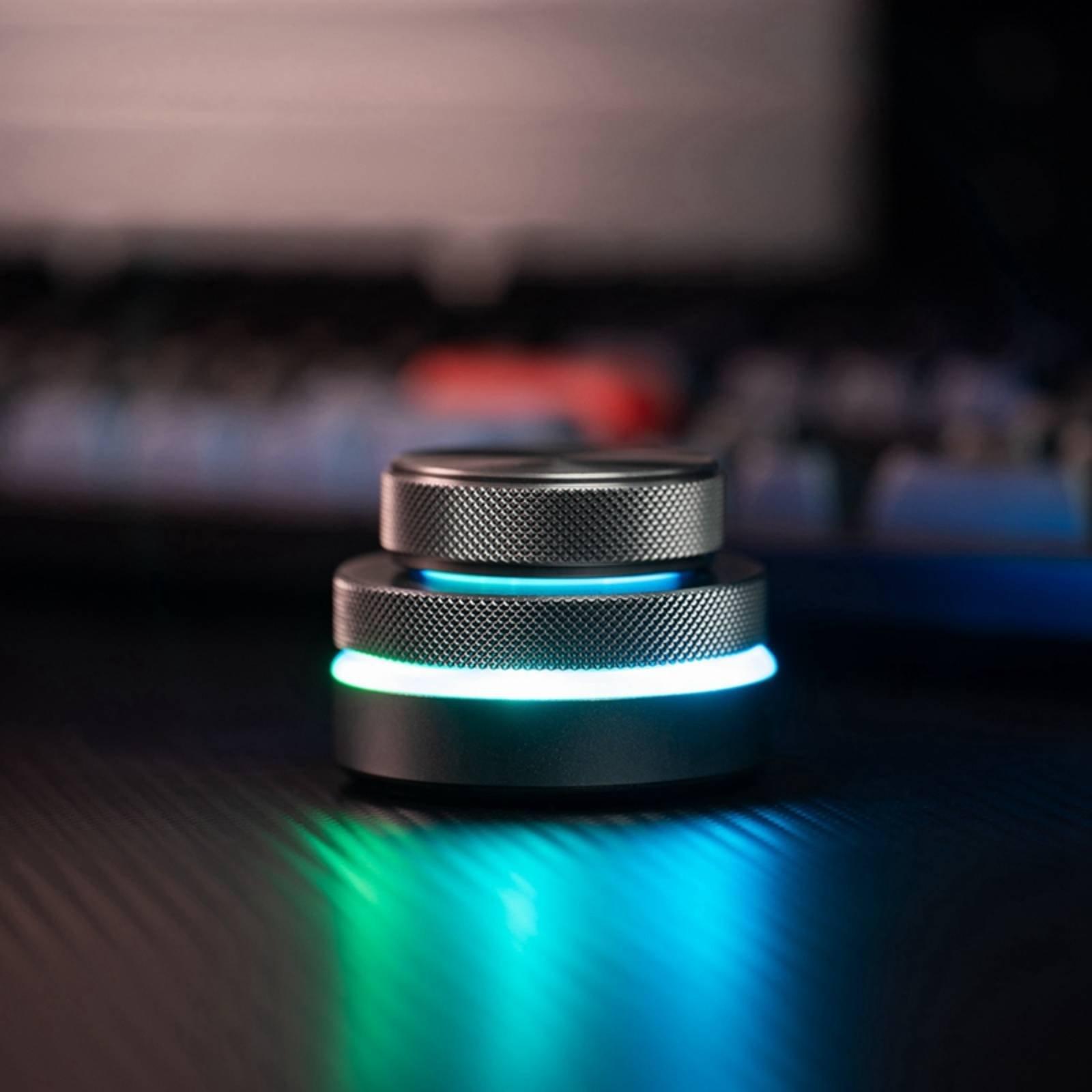 Aluminiowy pokrętło głośności  – No Rgb Gaming Pc recenzja i cena