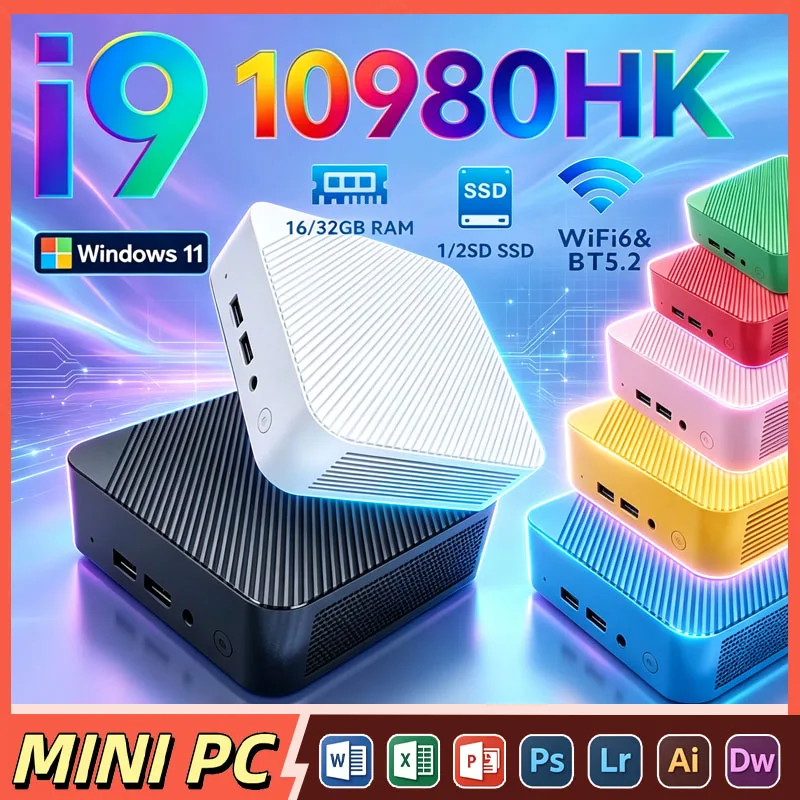 Mini PC Intel Core I9-10980HK  – Pc Gaming All In One recenzja i cena